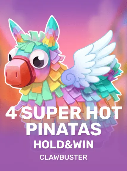 4 Super Hot Pinatas: Hold&Win game tile